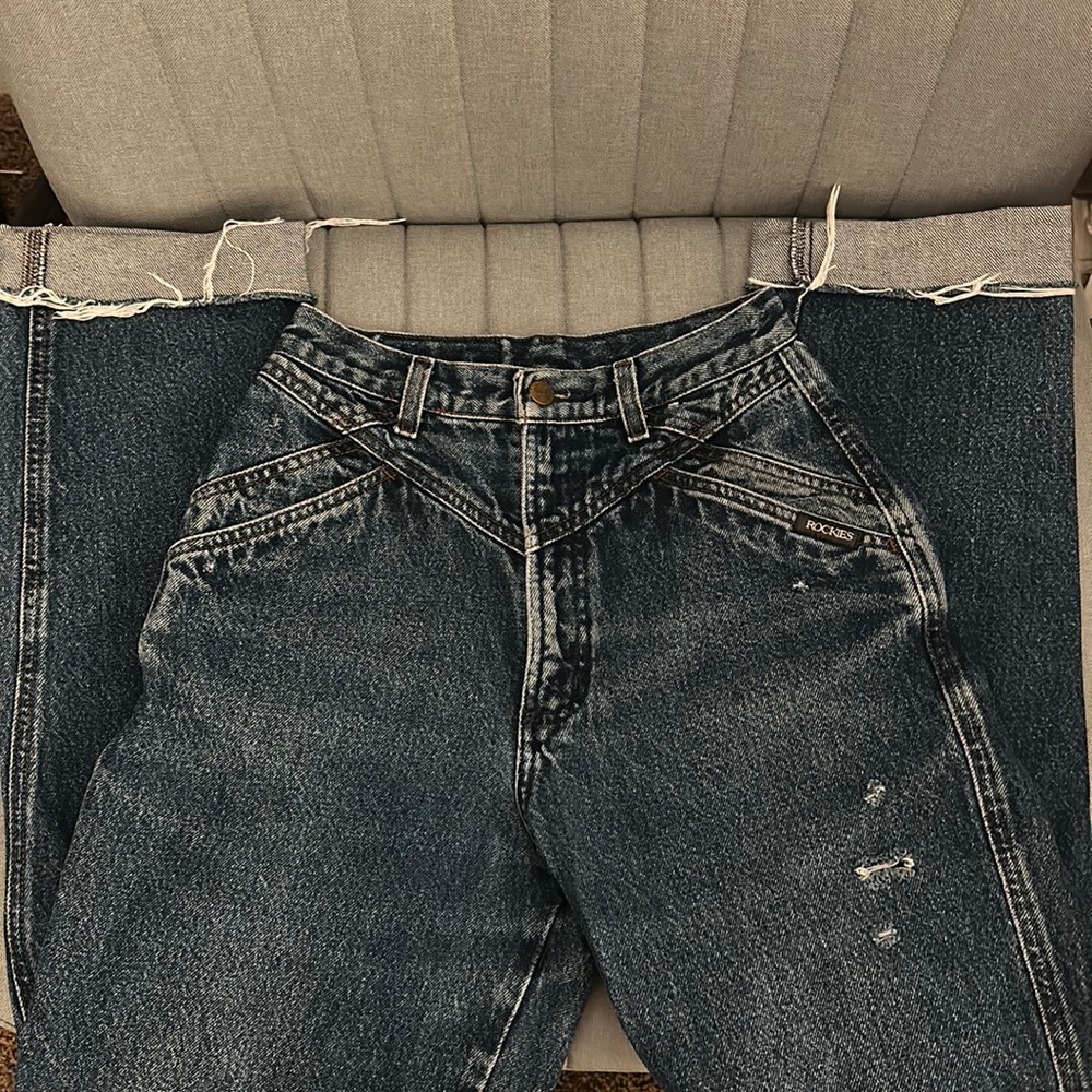 VINTAGE ROCKIES!! western denim!! ✨🐆